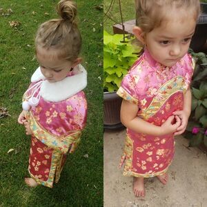 NEW! Shanghai Chinese Brocade Toddler Dress